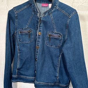 Cappagallo Casuals Blue Denim Jean Jacket